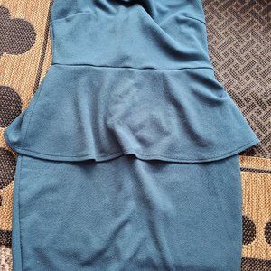 Charlotte Russe Strapless Peplum Dress